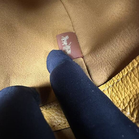 Coach Tabby Leather Crossbody Messenger 19 With Braid- Brass/Buttercup CJ837 NWT - Picture 15 of 15